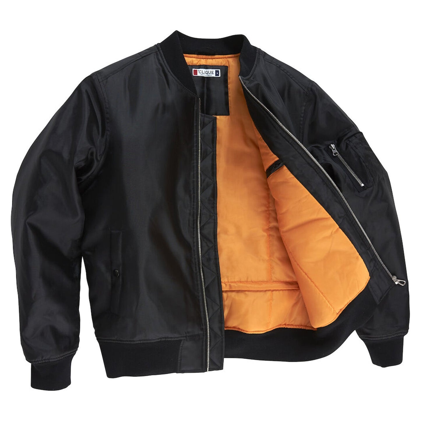 Clique Beveiliging Bomber jack met Borst- en Ruglogo - van Clique - Nu voor maar €64.95 bij Workwear 2 Day