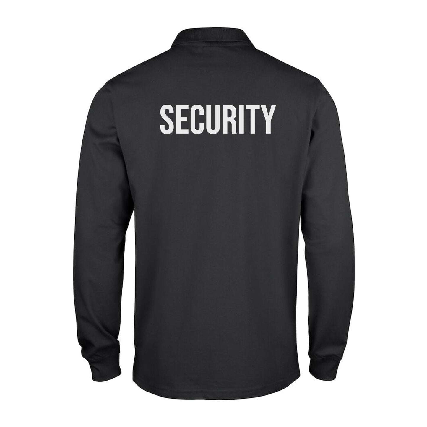 Clique Beveiliging Polo Lange mouw Heren met Borst- en Ruglogo - van Clique - Nu voor maar €34.95 bij Workwear 2 Day