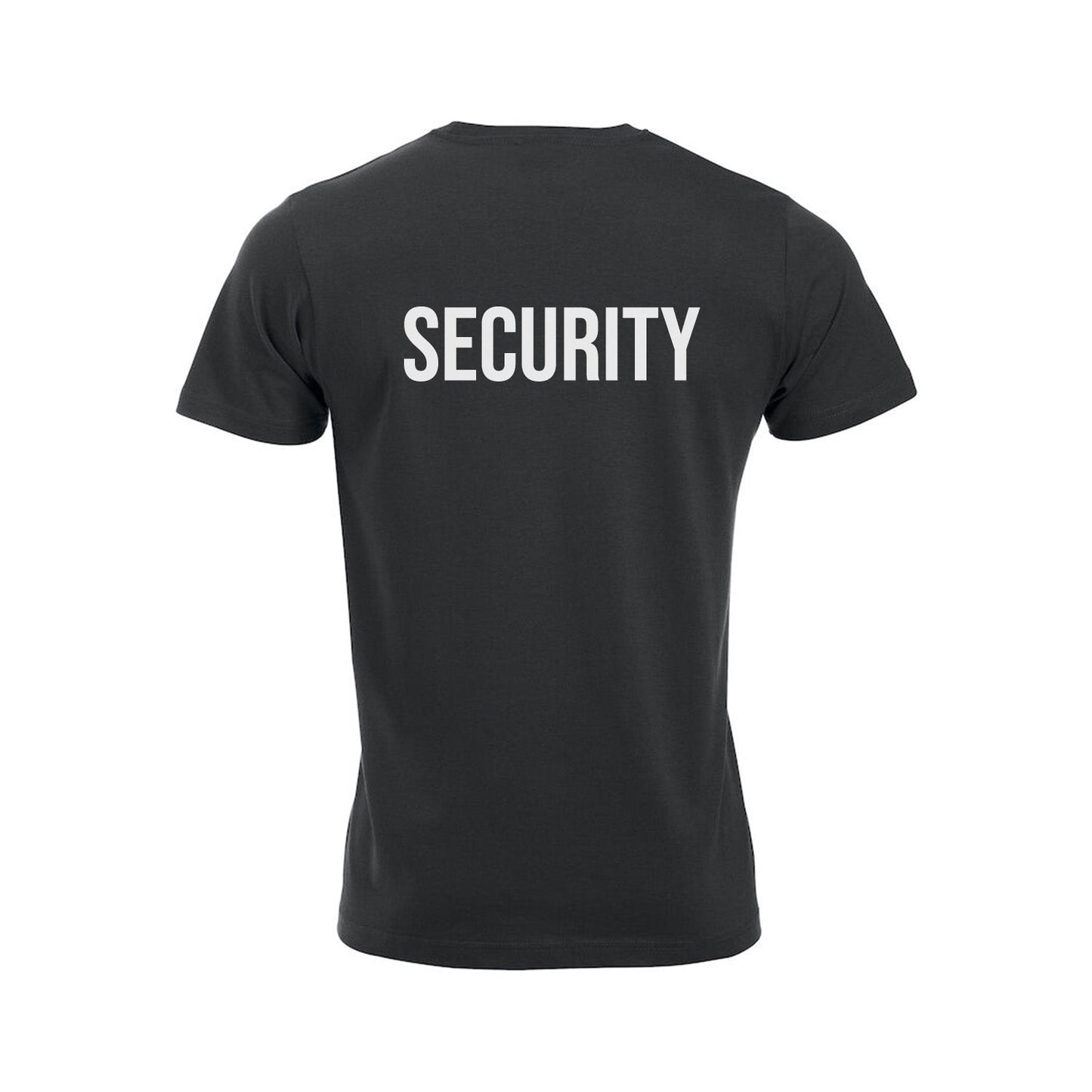 Clique Beveiliging T-shirt Heren met Borst- en Ruglogo - van Clique - Nu voor maar €17.95 bij Workwear 2 Day