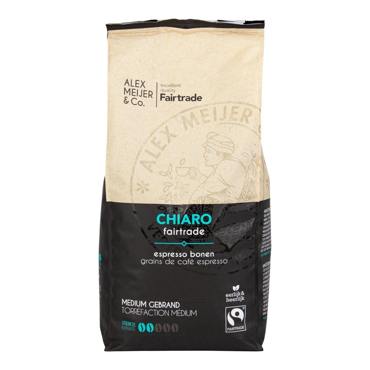 Alex Meijer Espressobonen Chiaro Mild (1 Kilo) - van Alex Meijer - Nu voor maar €38.95 bij Workwear 2 Day