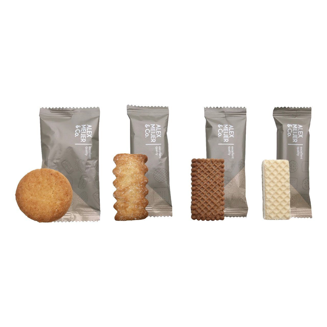 Alex Meijer Koekjes Dessin Mix - Mono verpakt - Doos 150 stuks - van Workwear 2 Day - Nu voor maar €18.95 bij Workwear 2 Day