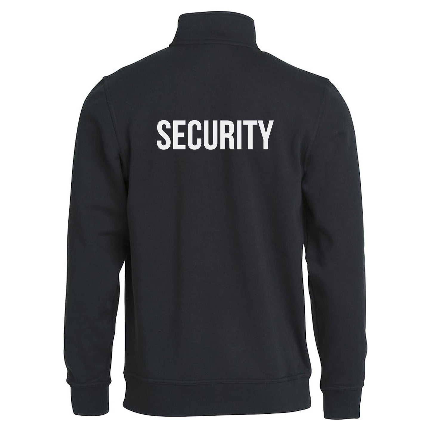 Clique Beveiliging Sweater met rits met Borst- en Ruglogo - van Clique - Nu voor maar €39.95 bij Workwear 2 Day