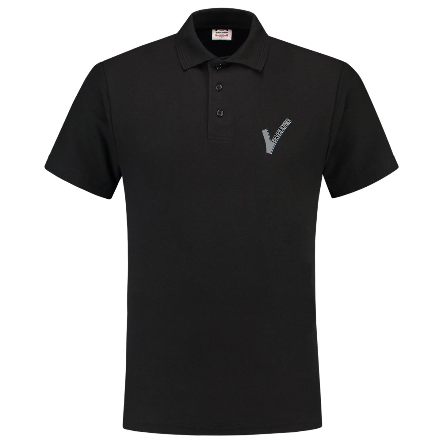 Tricorp Beveiliging Polo Zwart Met Borst- en Ruglogo - van Tricorp - Nu voor maar €34.95 bij Workwear 2 Day