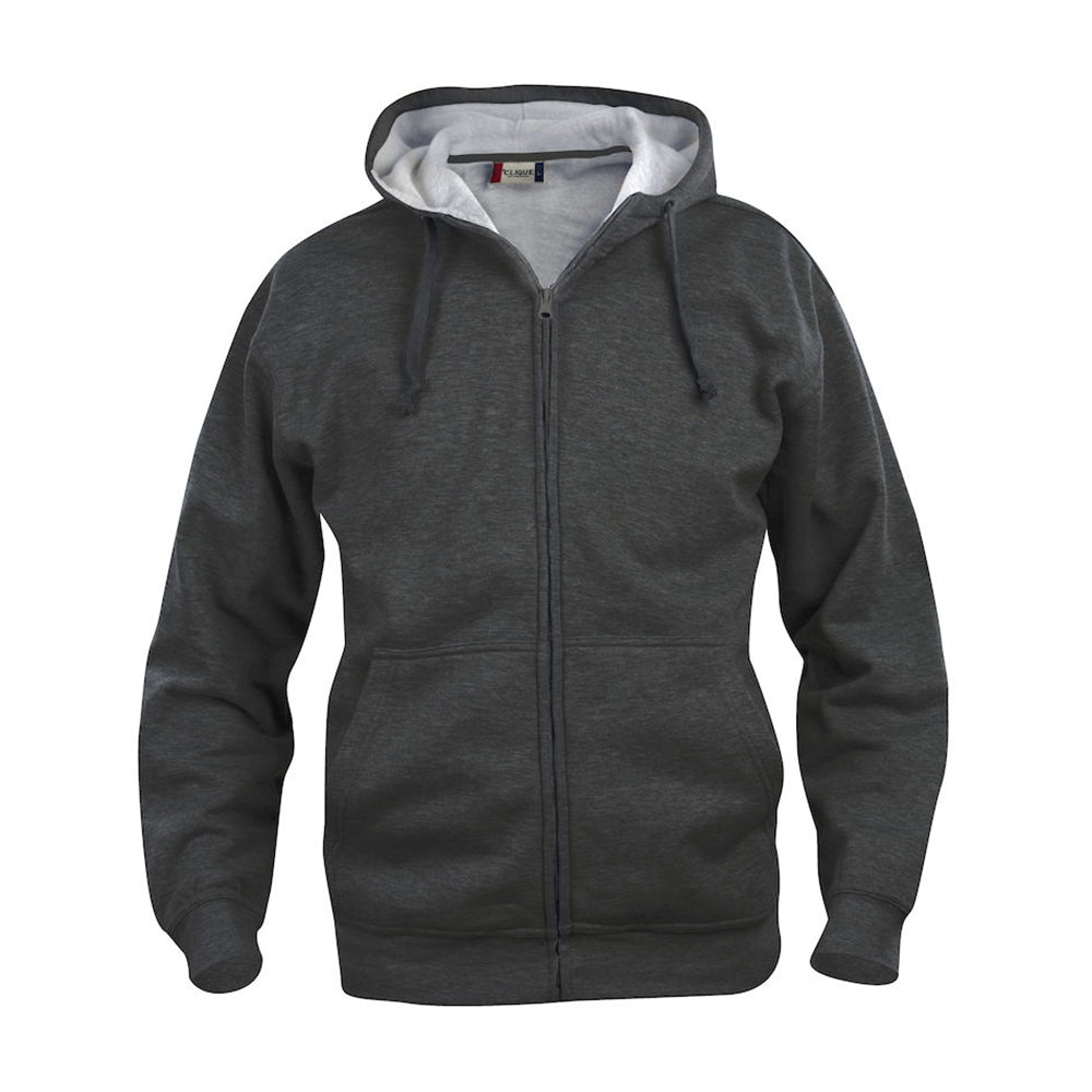 Clique Hoody Basic Full zip Heren - van Clique - Nu voor maar €24.95 bij Workwear 2 Day