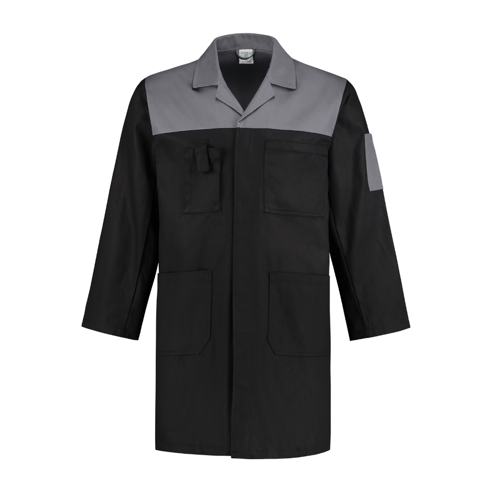 JS Stofjas 2-kleurig 100% katoen - van JS - Nu voor maar €44.95 bij Workwear 2 Day