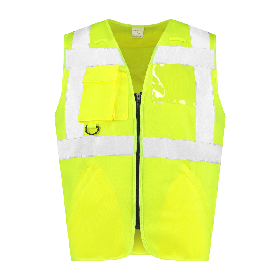 JS Veiligheidsvest ritssluiting High Visibility RWS - van JS - Nu voor maar €14.95 bij Workwear 2 Day