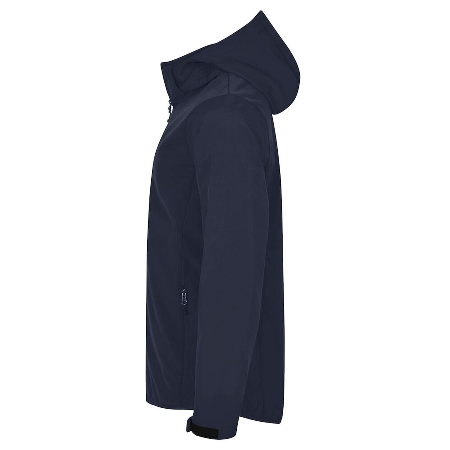 Clique Beveiliging Softshell Jas met capuchon Heren met Borst- en Ruglogo - van Clique - Nu voor maar €59.95 bij Workwear 2 Day