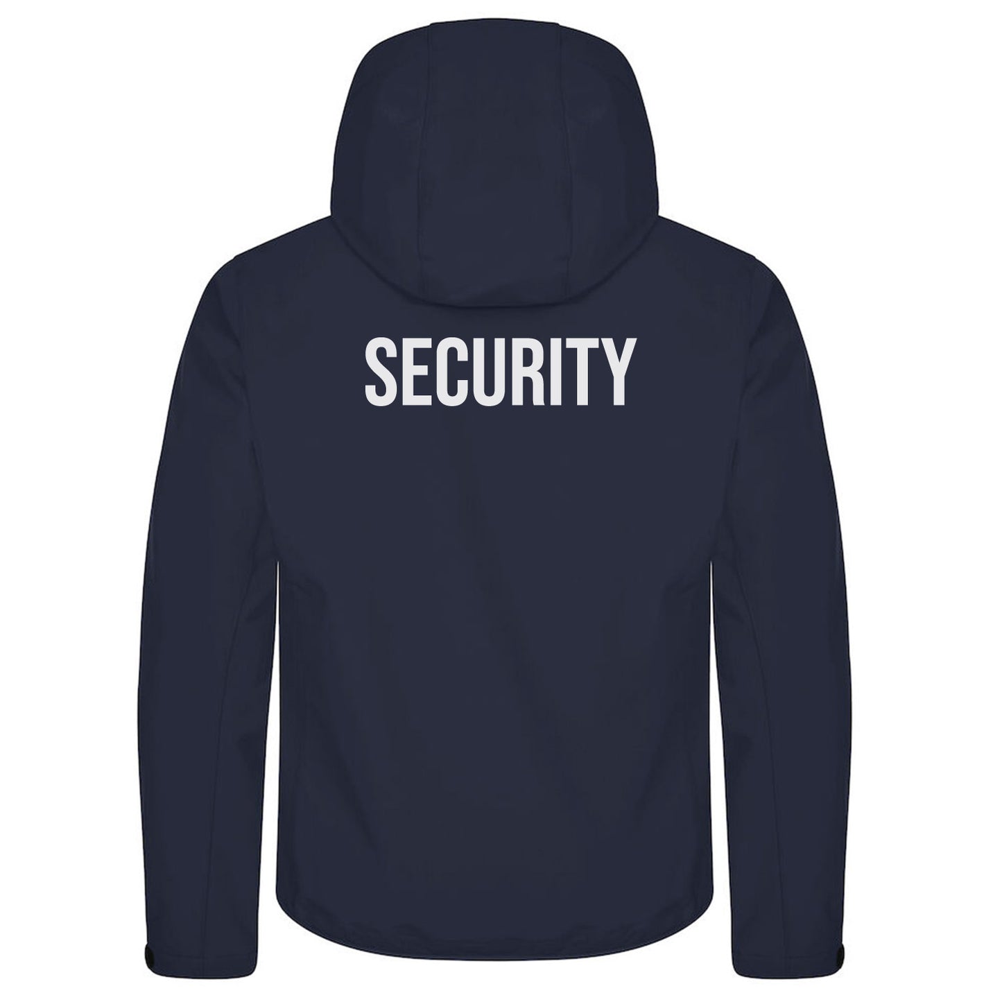 Clique Beveiliging Softshell Jas met capuchon Heren met Borst- en Ruglogo - van Clique - Nu voor maar €59.95 bij Workwear 2 Day