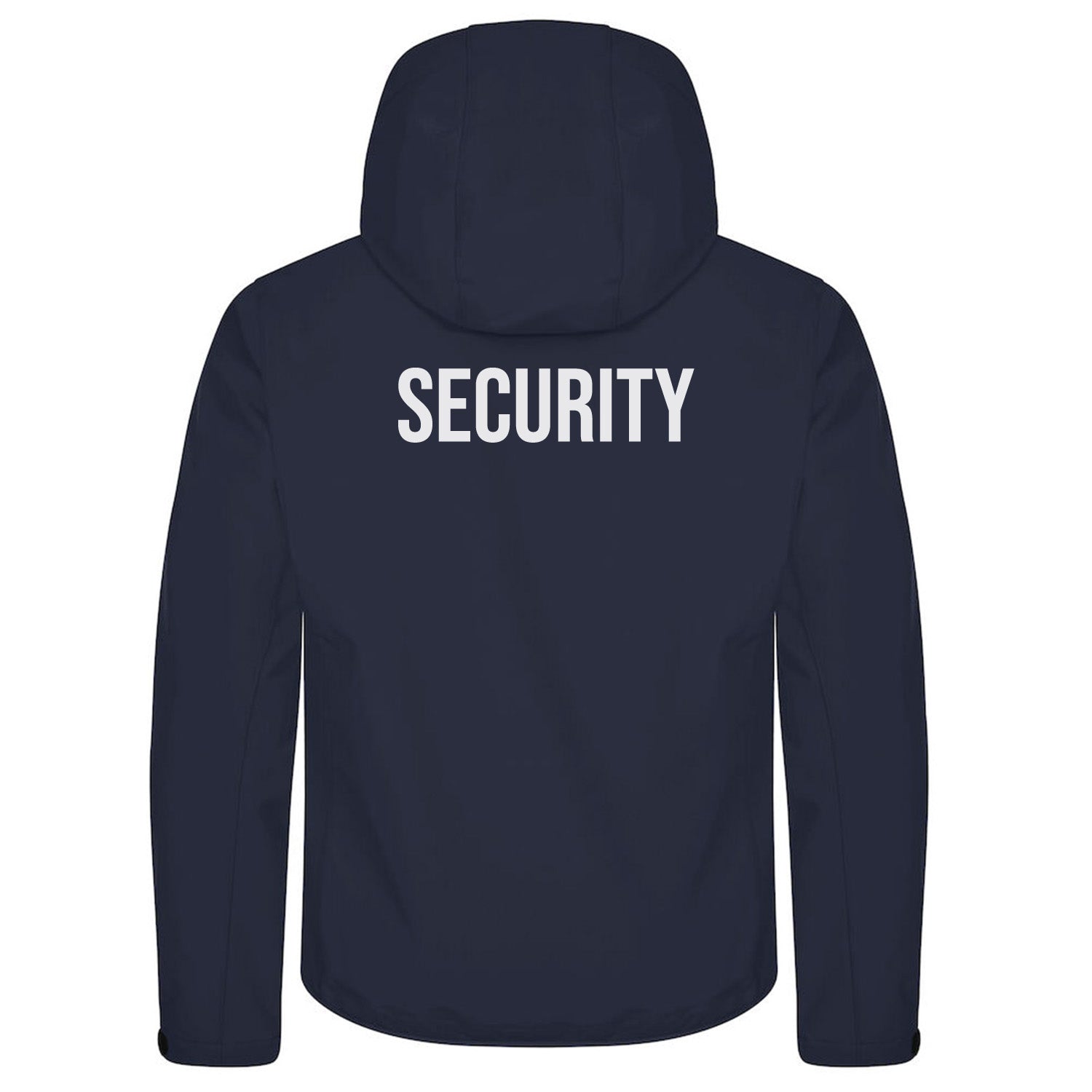 Clique Beveiliging Softshell Jas met capuchon Heren met Borst- en Ruglogo - van Clique - Nu voor maar €59.95 bij Workwear 2 Day