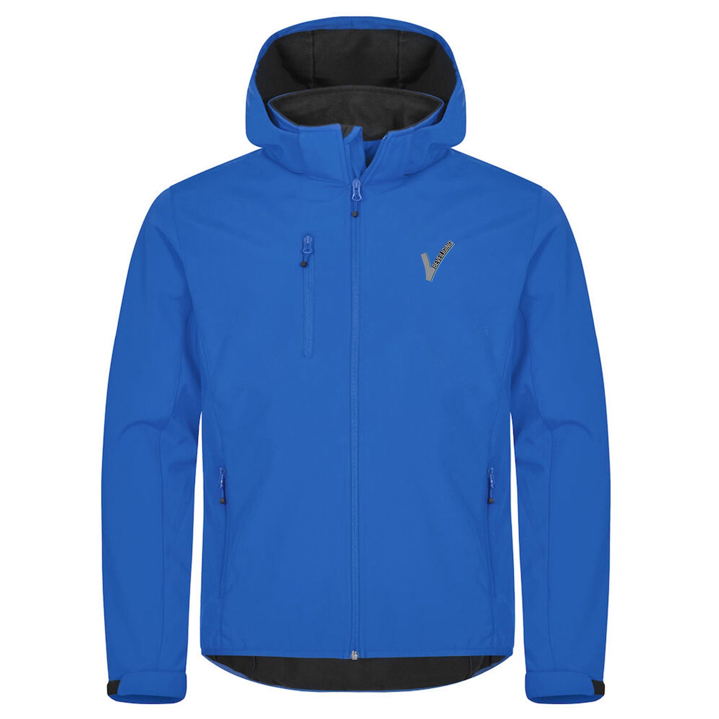 Clique Beveiliging Softshell Jas met capuchon Heren met Borst- en Ruglogo - van Clique - Nu voor maar €59.95 bij Workwear 2 Day