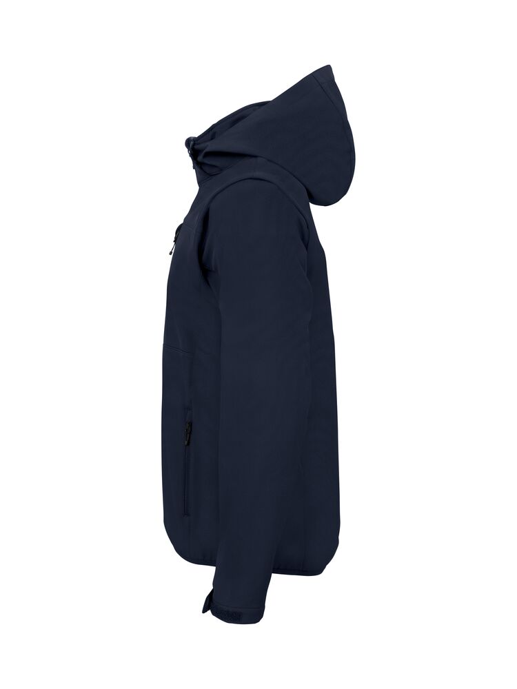 Clique Classic Softshell 2 in 1 jas met Capuchon