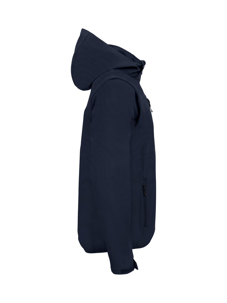 Clique Classic Softshell 2 in 1 jas met Capuchon