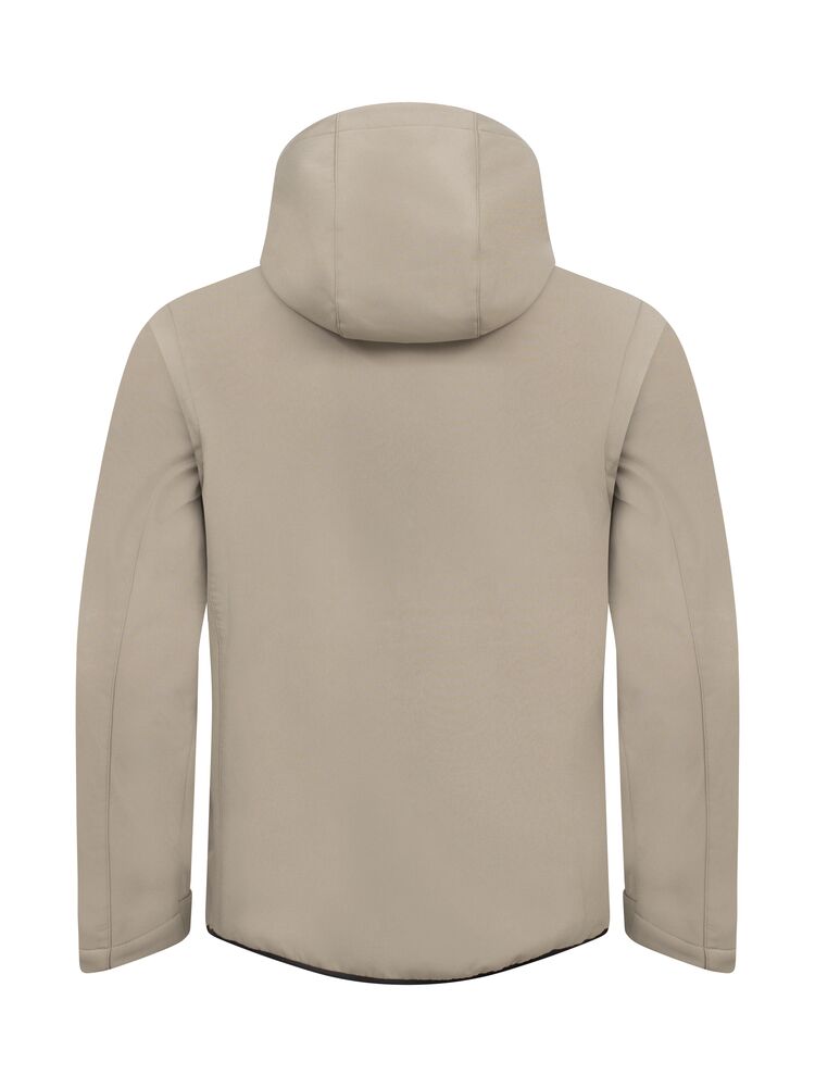 Clique Classic Softshell 2 in 1 jas met Capuchon