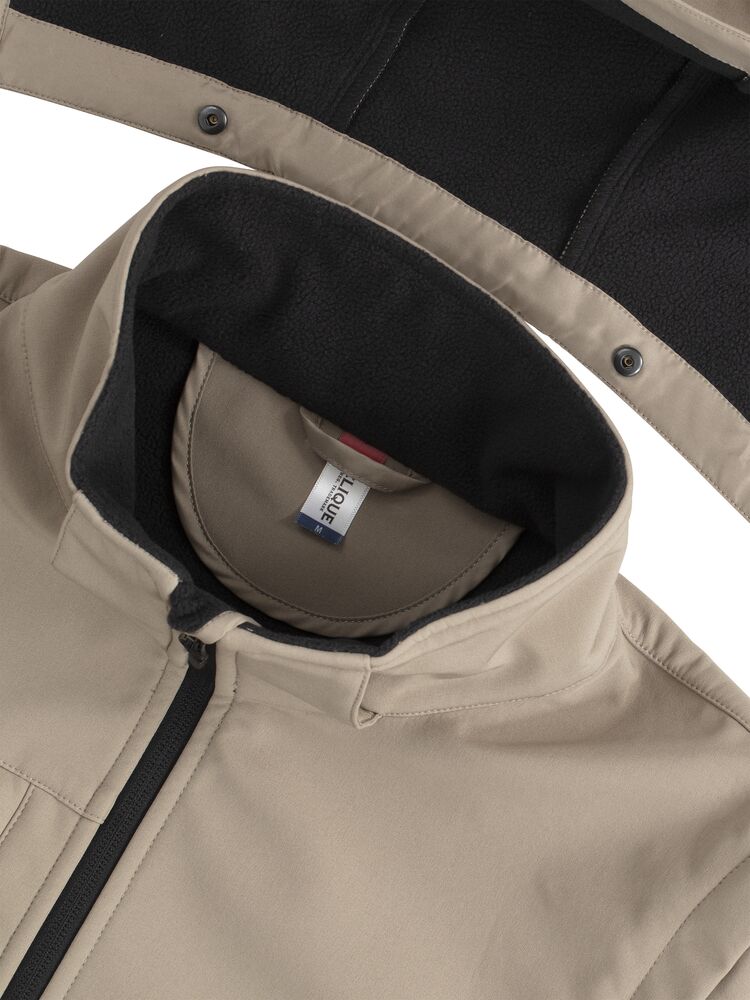Clique Classic Softshell 2 in 1 jas met Capuchon