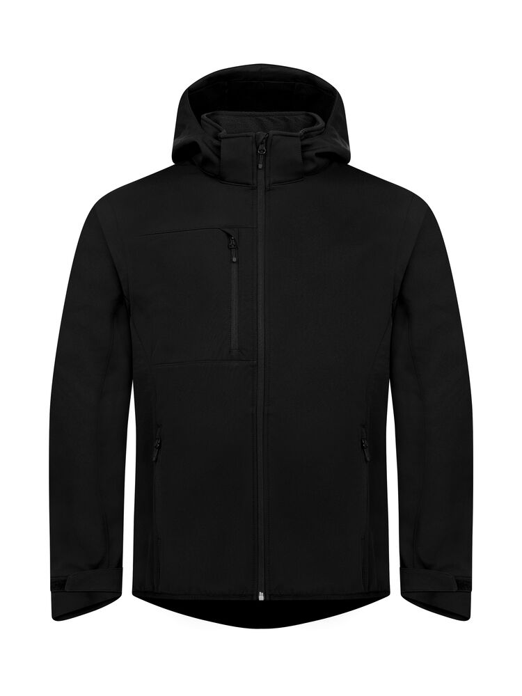 Clique Classic Softshell 2 in 1 jas met Capuchon
