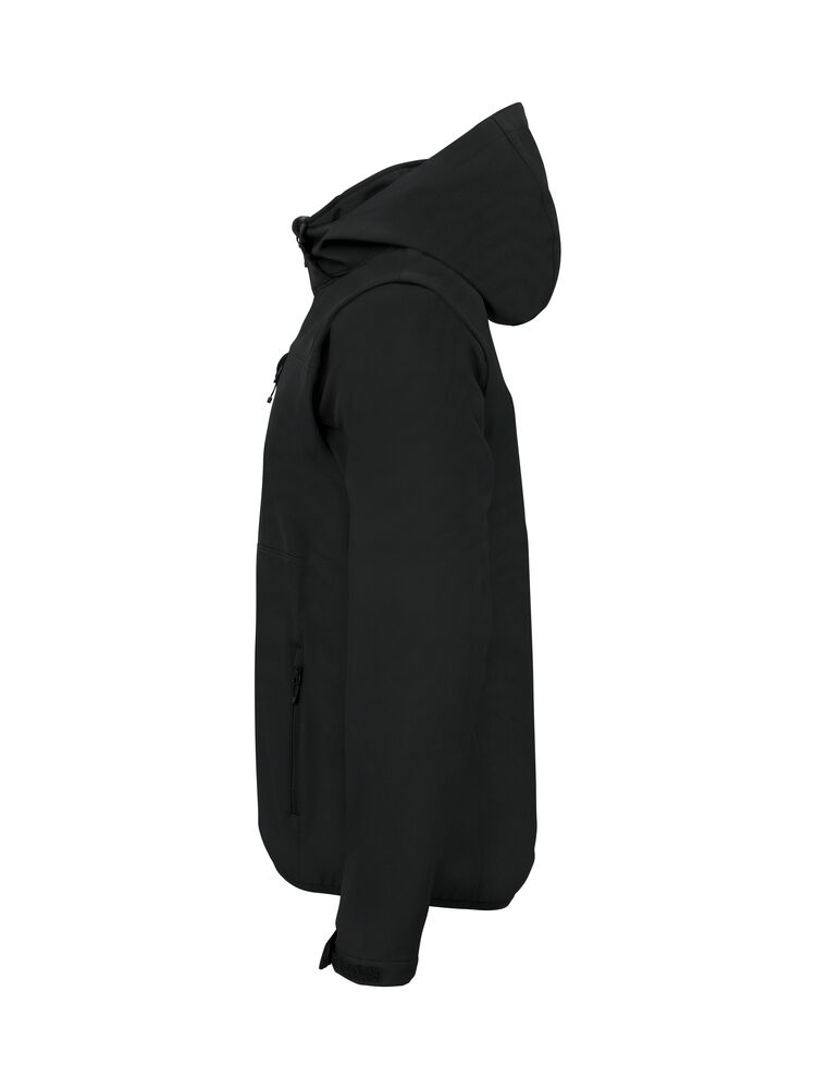 Clique Classic Softshell 2 in 1 jas met Capuchon