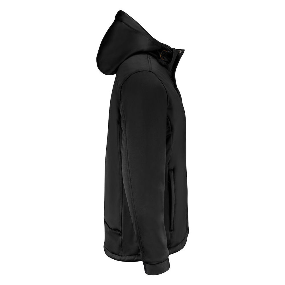 Jobman Beveiliging Winter Softshell jas Dames Zwart Met Borst- en Ruglogo - van Jobman - Nu voor maar €114.95 bij Workwear 2 Day