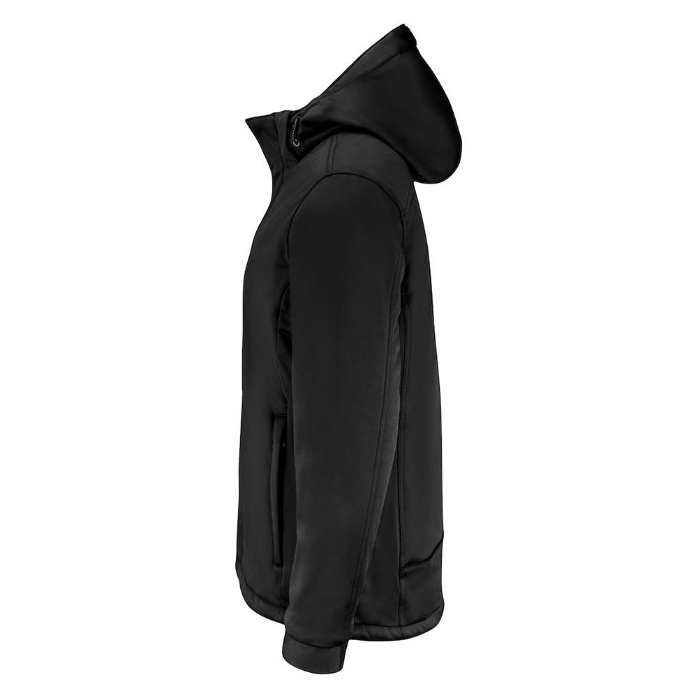 Jobman Beveiliging Winter Softshell jas Dames Zwart Met Borst- en Ruglogo - van Jobman - Nu voor maar €114.95 bij Workwear 2 Day