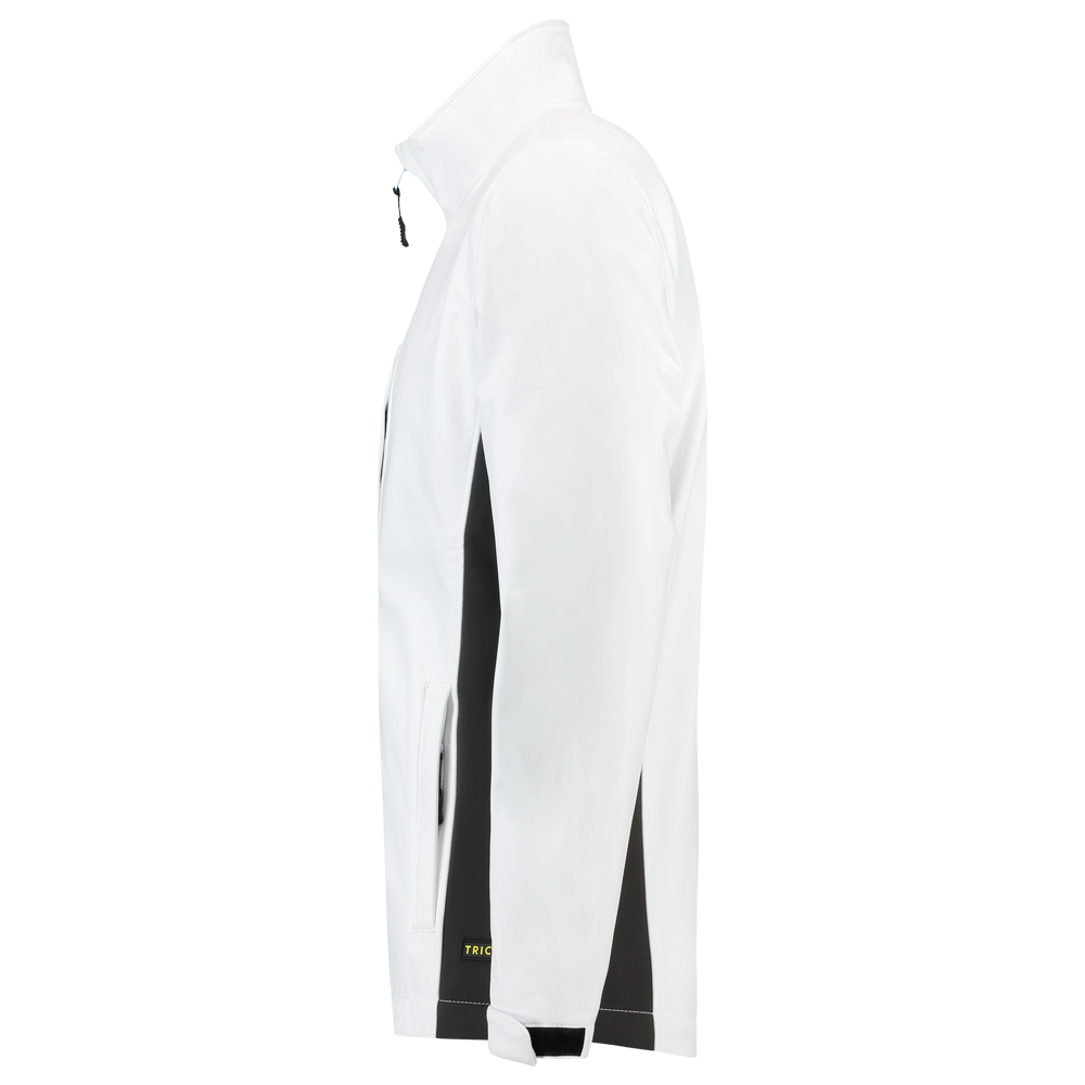 Tricorp Schilder Softshell Bicolor Heren Wit - Donkergrijs - van Tricorp - Nu voor maar €99.95 bij Workwear 2 Day