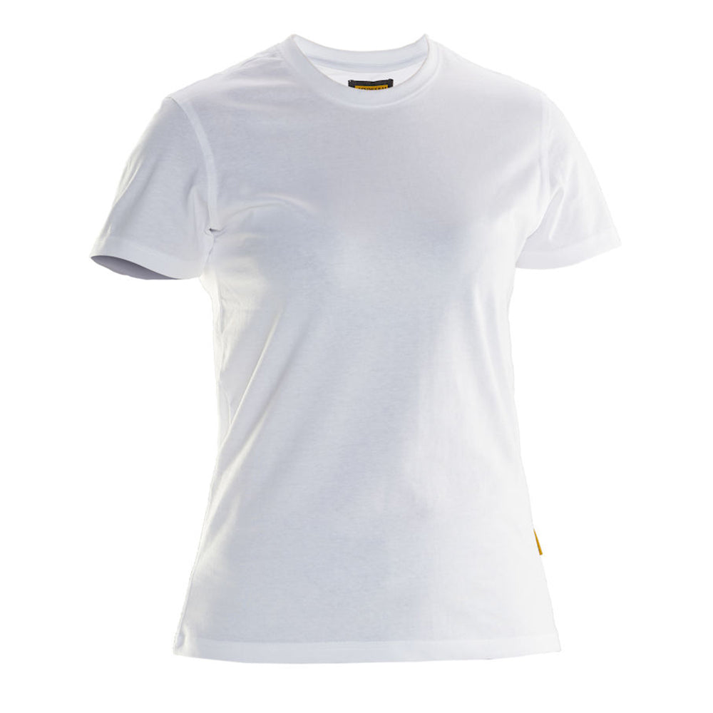 Jobman Schilder T-shirt Dames Wit - van Jobman - Nu voor maar €12.95 bij Workwear 2 Day