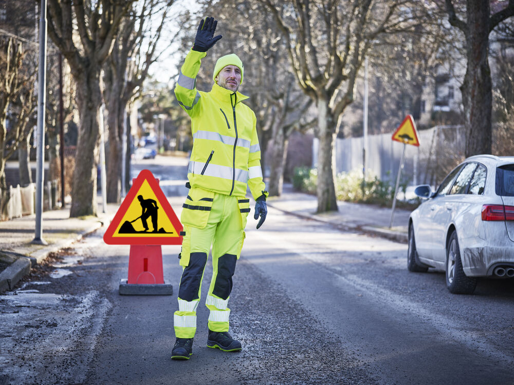 Jobman 2291 Hi-Vis Werkbroek Stretch