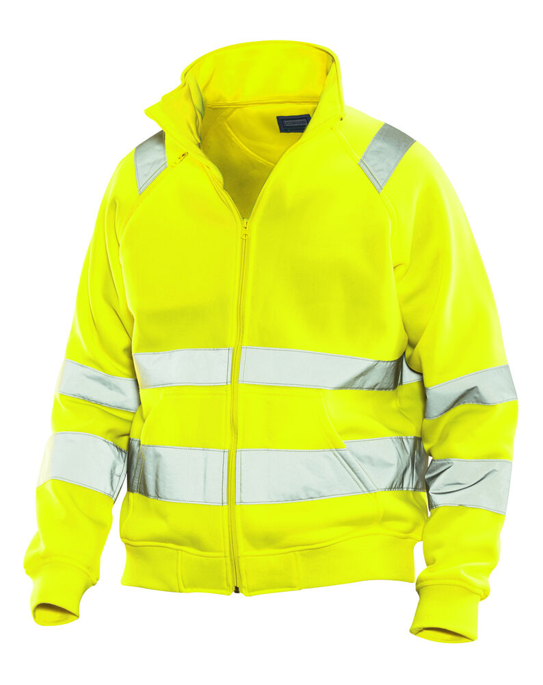 Jobman 5172 Hi-Vis Sweatshirt Jacket