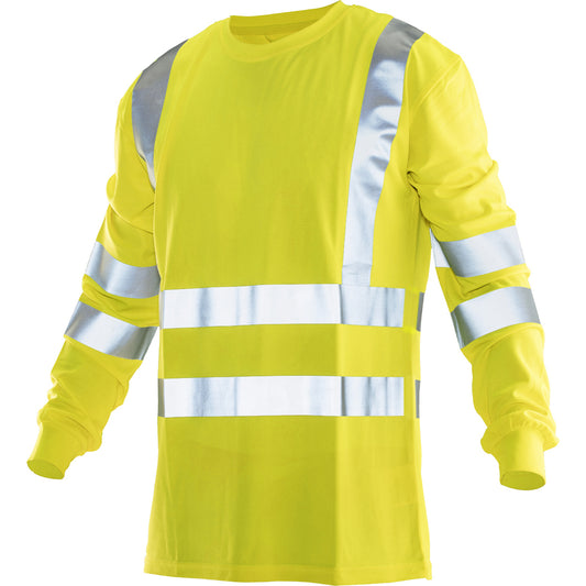 Jobman 5593 Hi-Vis Long Sleeve T-shirt