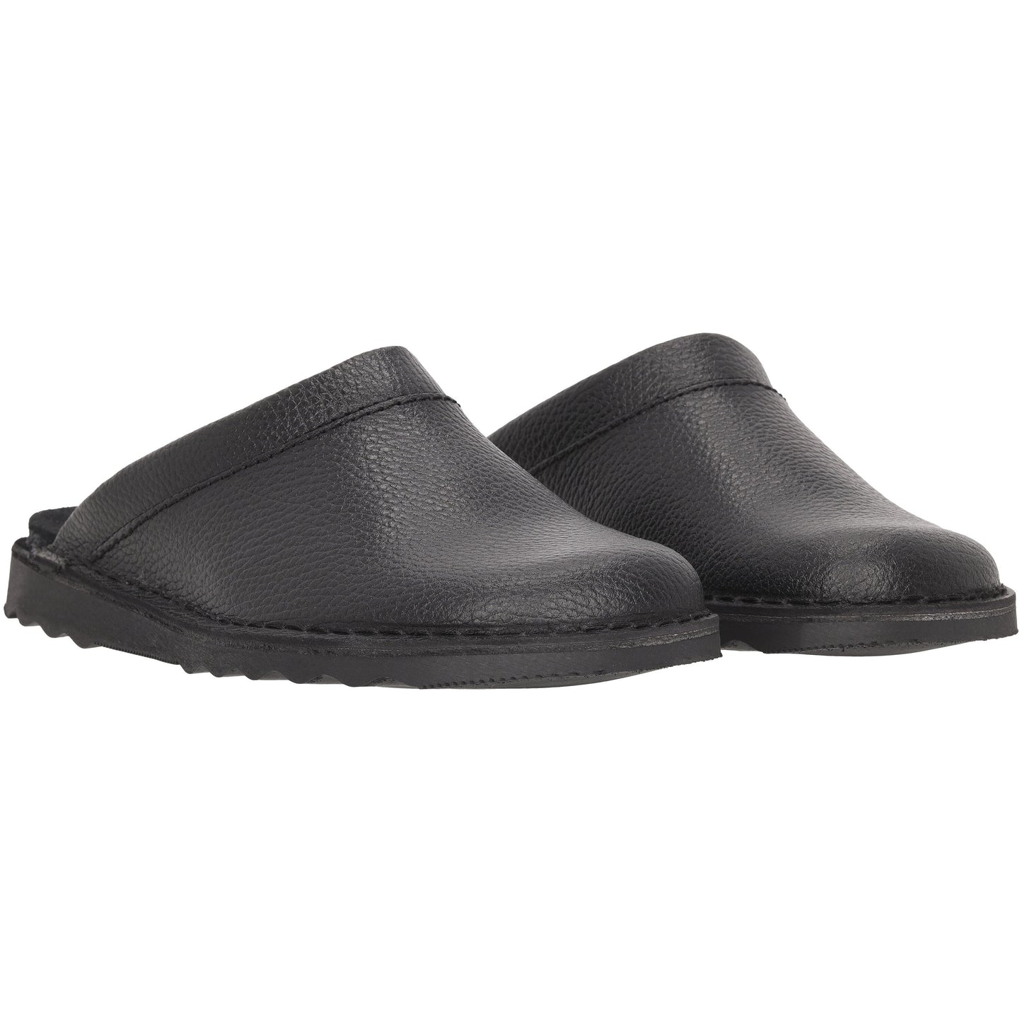 GEVAVI 2165 Leren Herenmuil Zwart