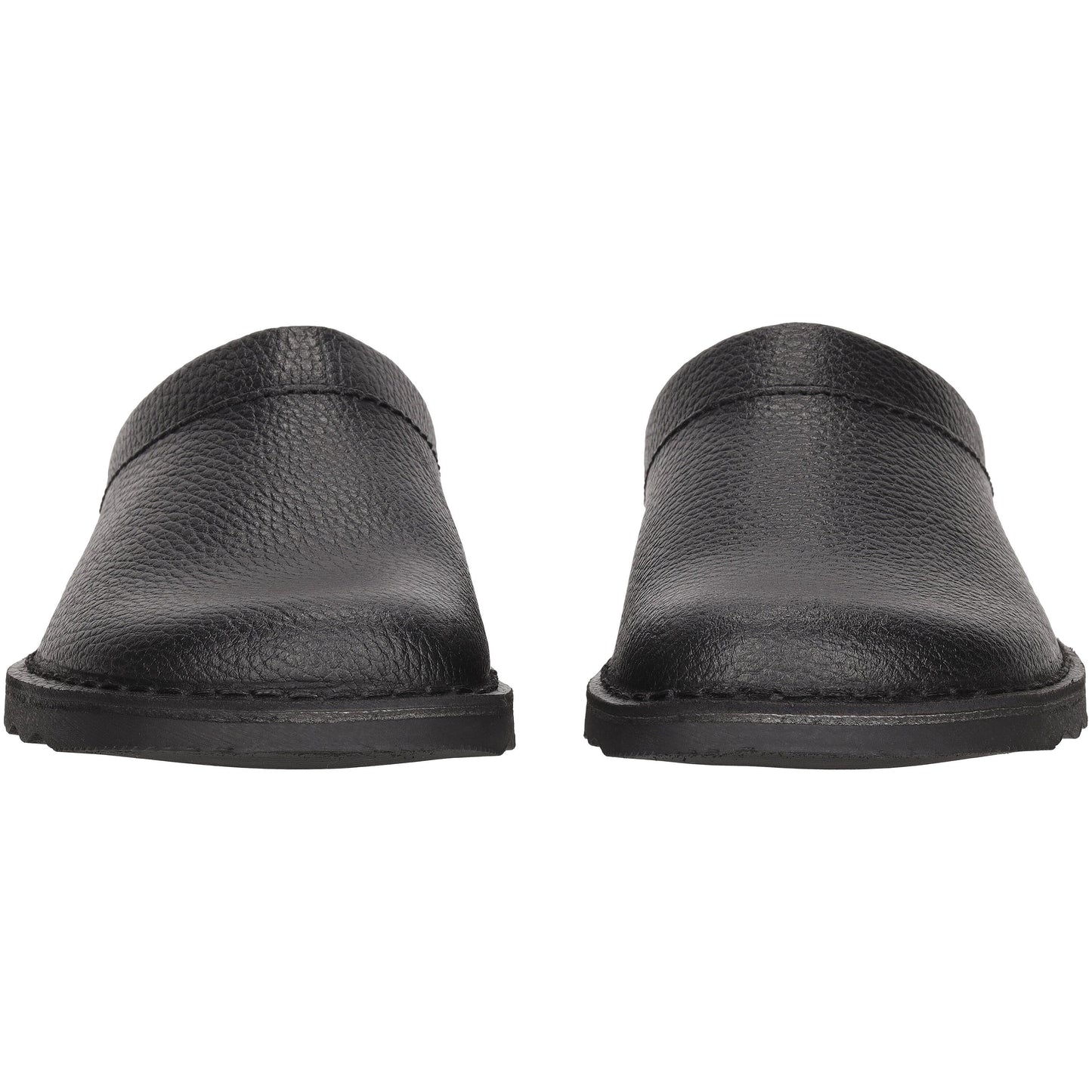 GEVAVI 2165 Leren Herenmuil Zwart