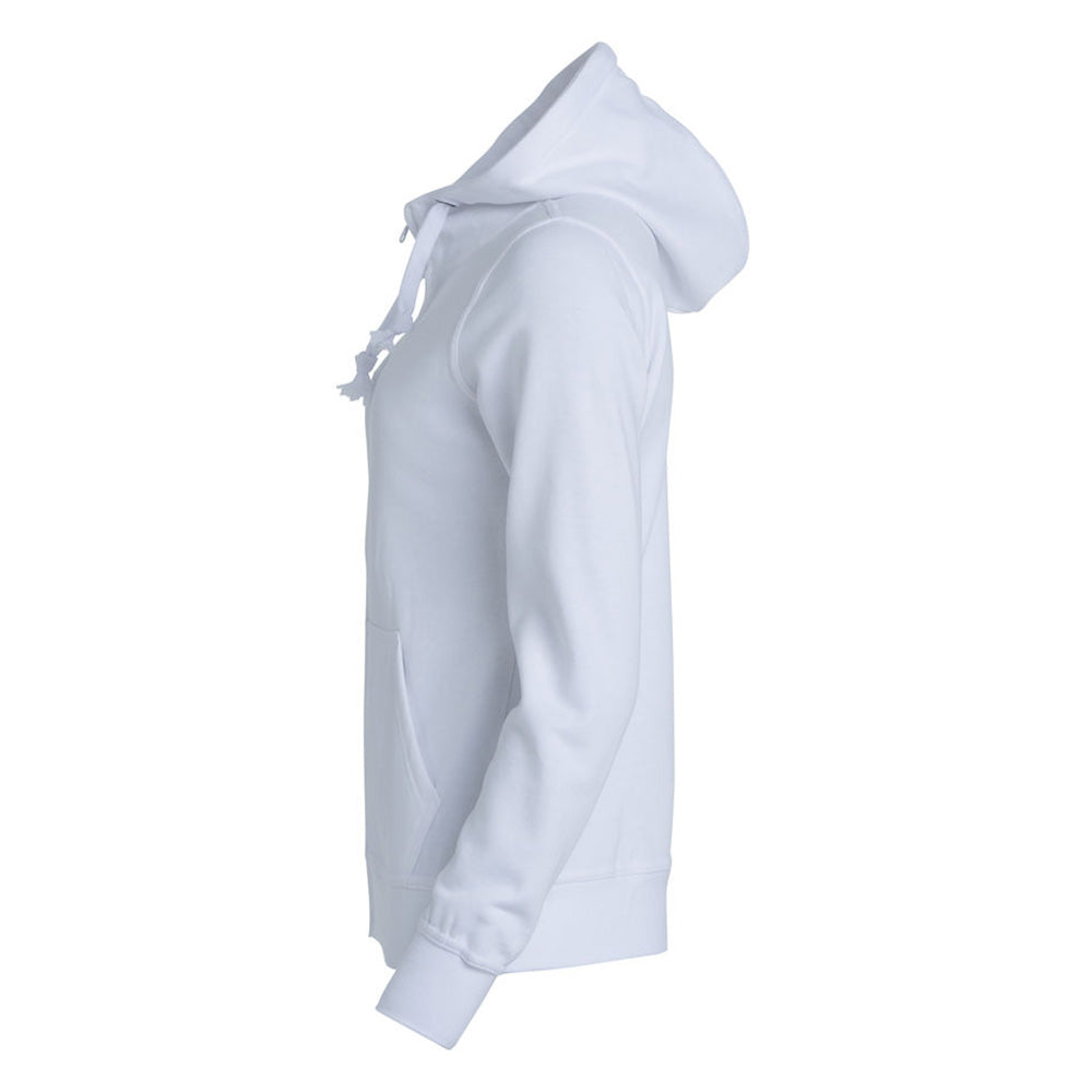 Clique Schilder vest Hoody Full zip Dames Wit - van Clique - Nu voor maar €24.95 bij Workwear 2 Day