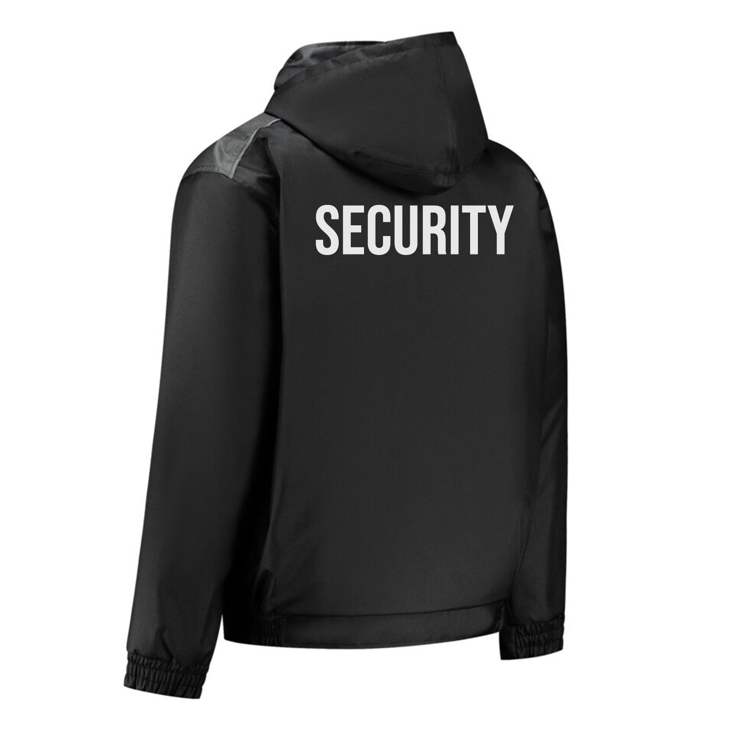 JS Security - Pilot Jack Zwart met Borst- en Ruglogo - Waterdicht - van JS - Nu voor maar €69.95 bij Workwear 2 Day