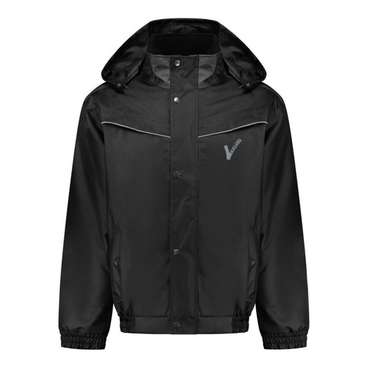 JS Security - Pilot Jack Zwart met Borst- en Ruglogo - Waterdicht - van JS - Nu voor maar €69.95 bij Workwear 2 Day
