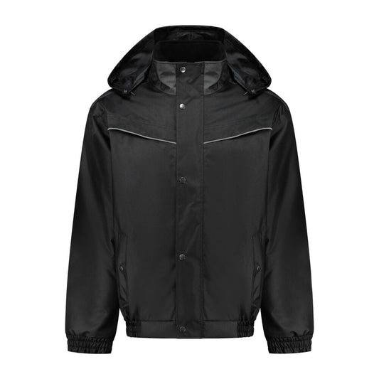 JS Pilotjack waterdicht met capuchon Zwart - van JS - Nu voor maar €59.95 bij Workwear 2 Day
