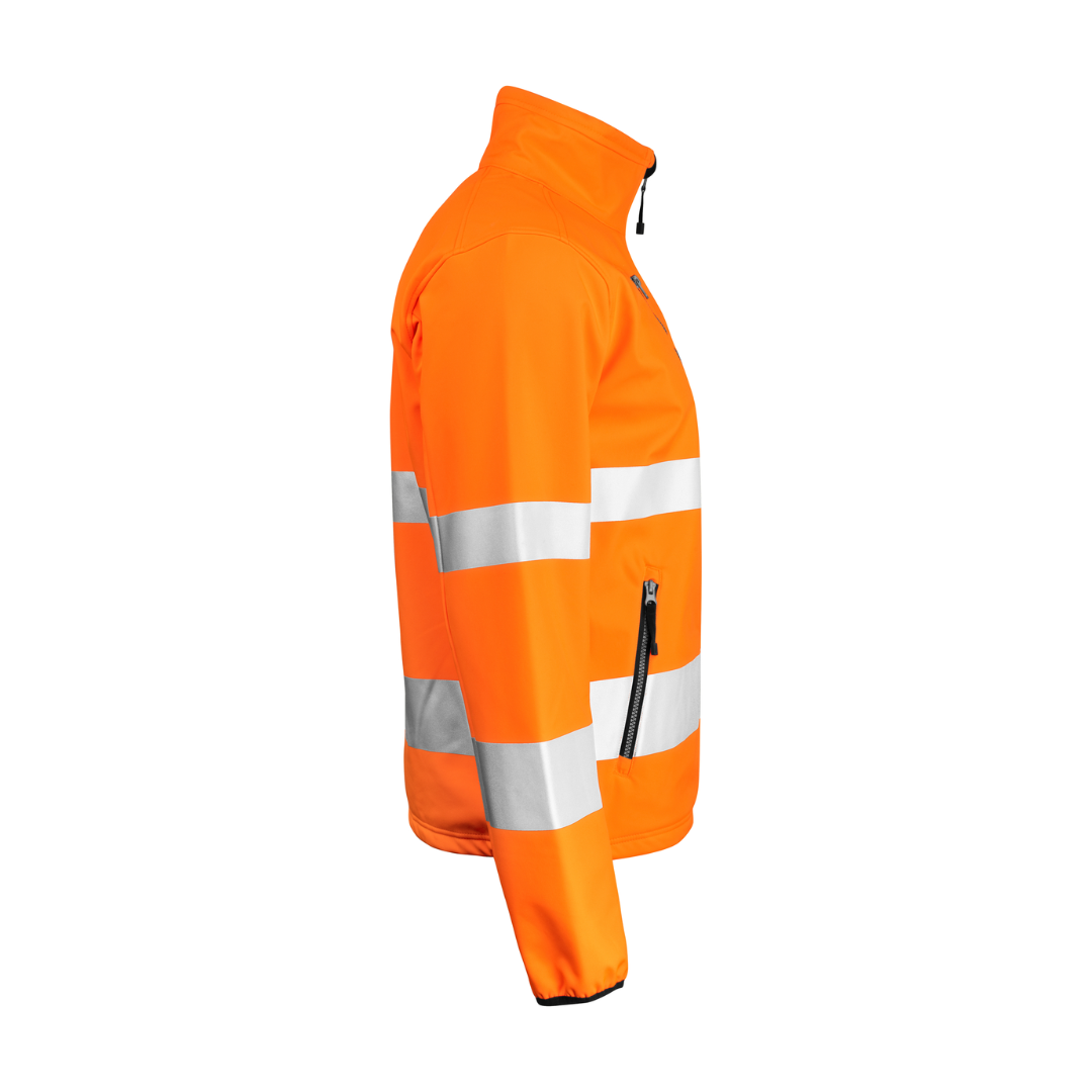 Jobman Hi-Vis Softshell Jacket