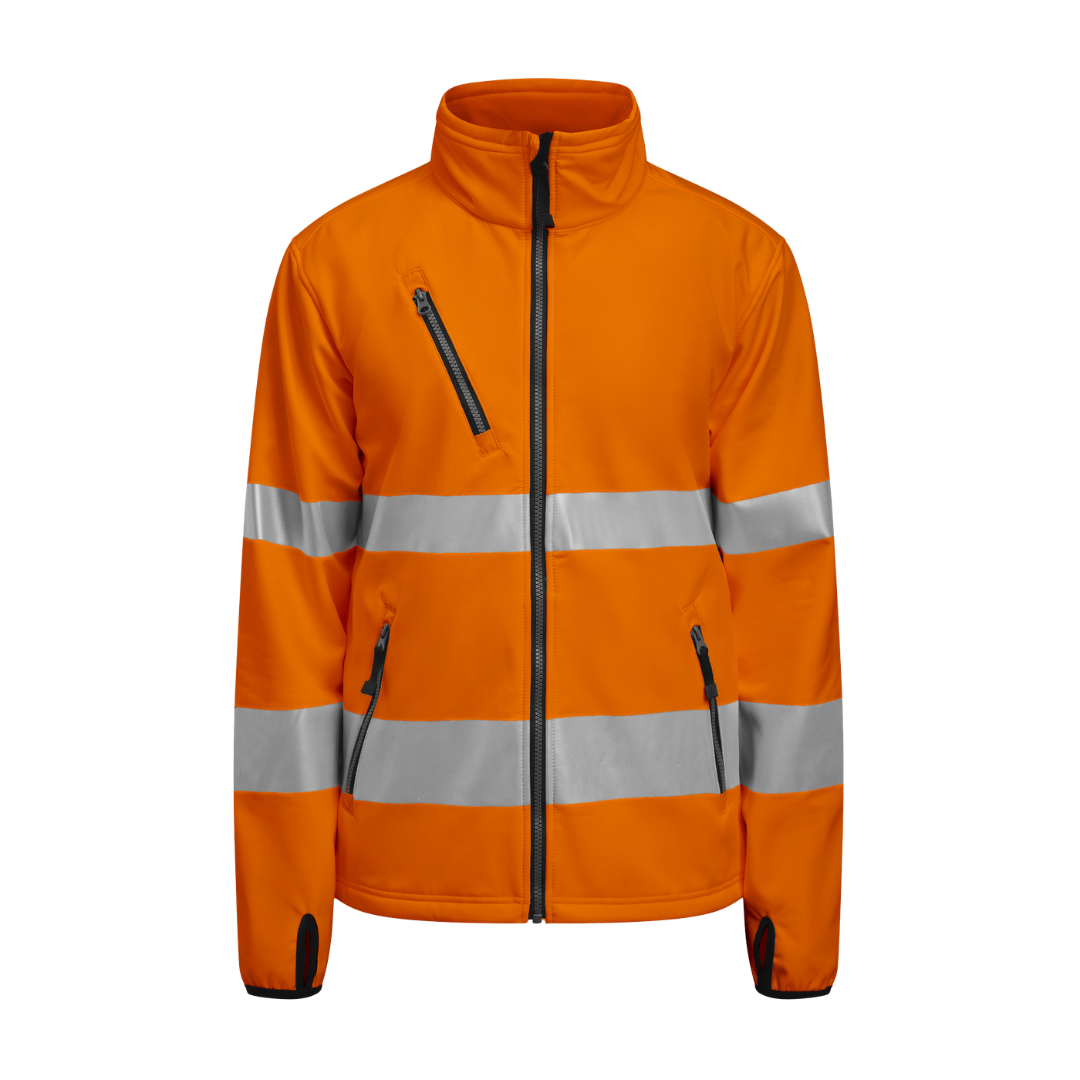 Jobman Hi-Vis Softshell Jacket
