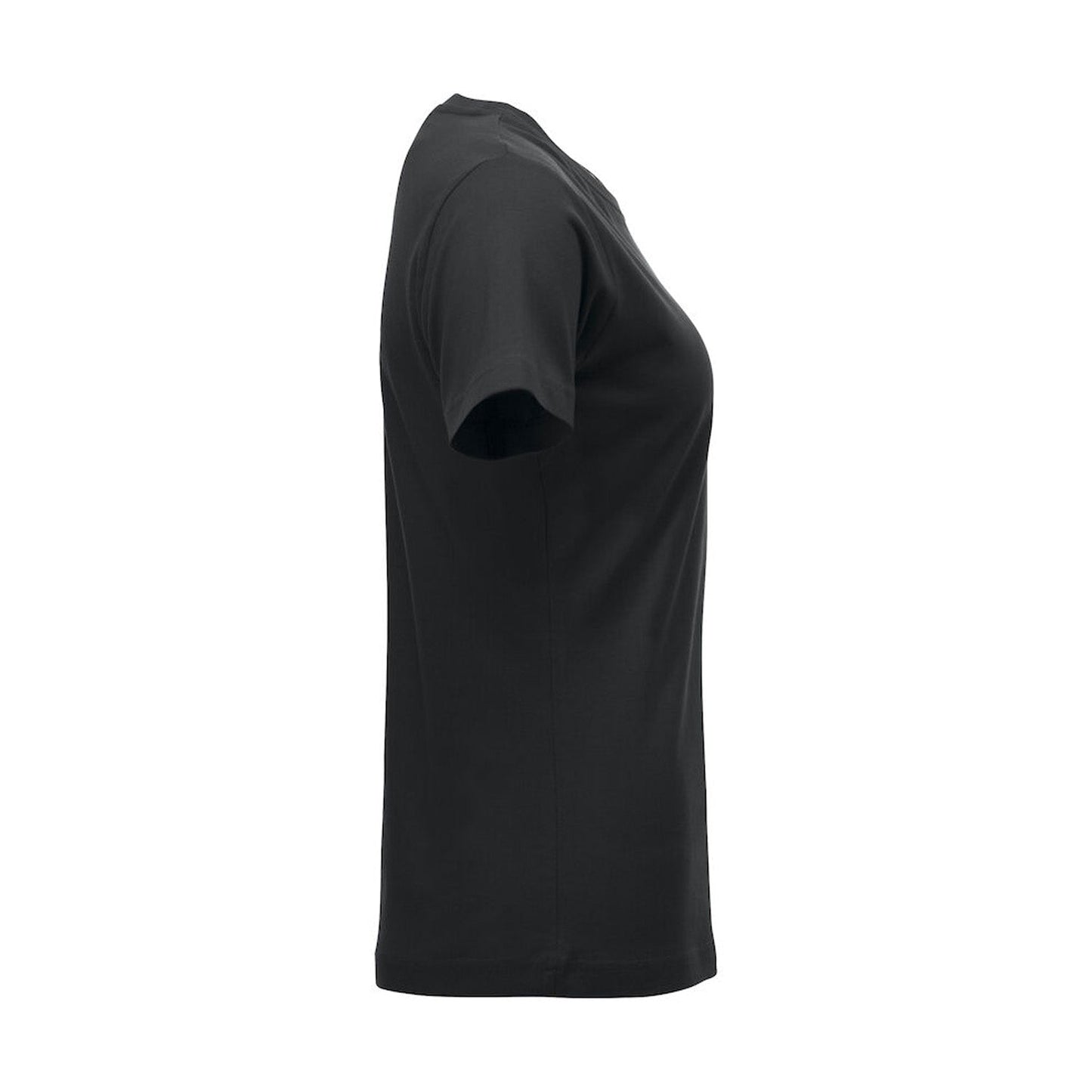 Clique Beveiliging T-shirt Dames Zwart met Borst- en Ruglogo - van Clique - Nu voor maar €17.95 bij Workwear 2 Day