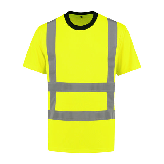 JS T-shirt High Visibility RWS Korte mouw - van JS - Nu voor maar €29.95 bij Workwear 2 Day