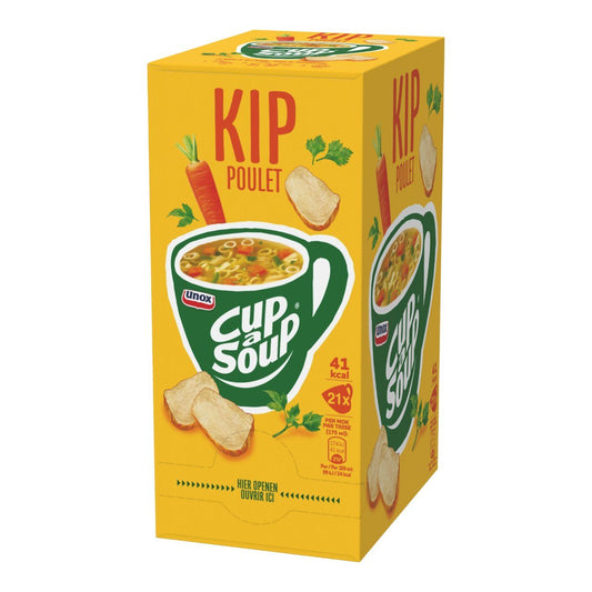 Unox Cup A Soup kip 21x 175ml - van Unox - Nu voor maar €15.95 bij Workwear 2 Day