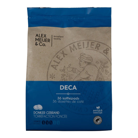 Alex Meijer Koffiepads Cafeïnevrij (36 Stuks) -1 Zak - van Alex Meijer - Nu voor maar €8.95 bij Workwear 2 Day