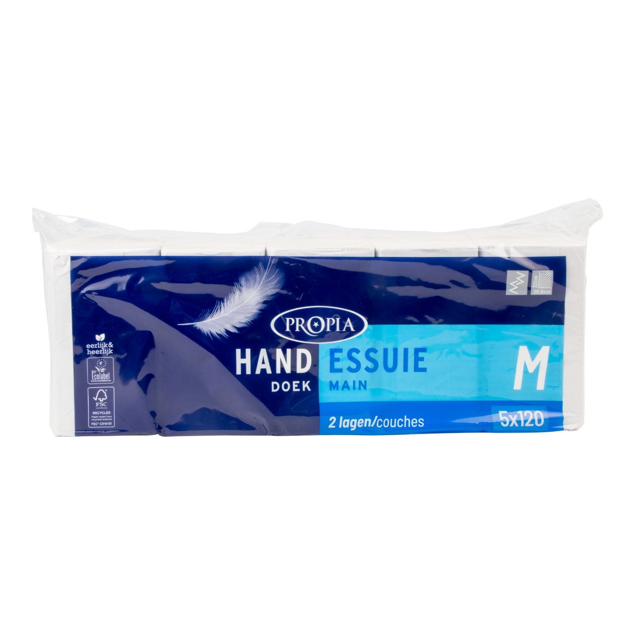 Propia Handdoek papier 2-laags (600 stuks) - van Propia - Nu voor maar €23.49 bij Workwear 2 Day