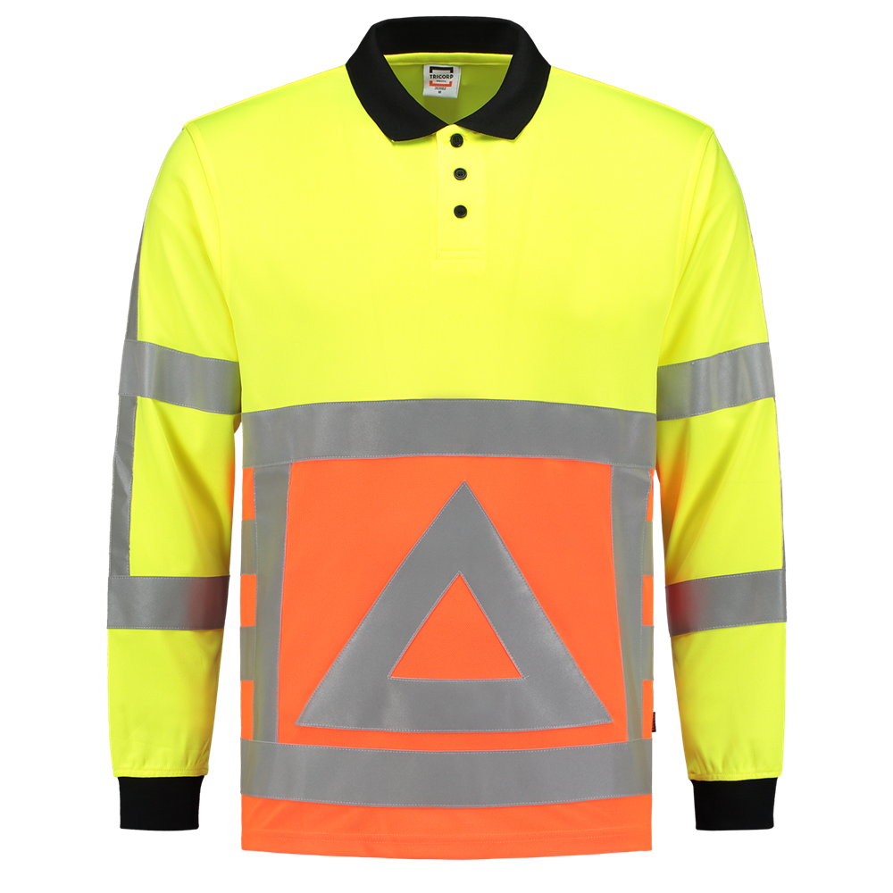 Tricorp Poloshirt Verkeersregelaar Lange mouw - van Tricorp - Nu voor maar €64.95 bij Workwear 2 Day