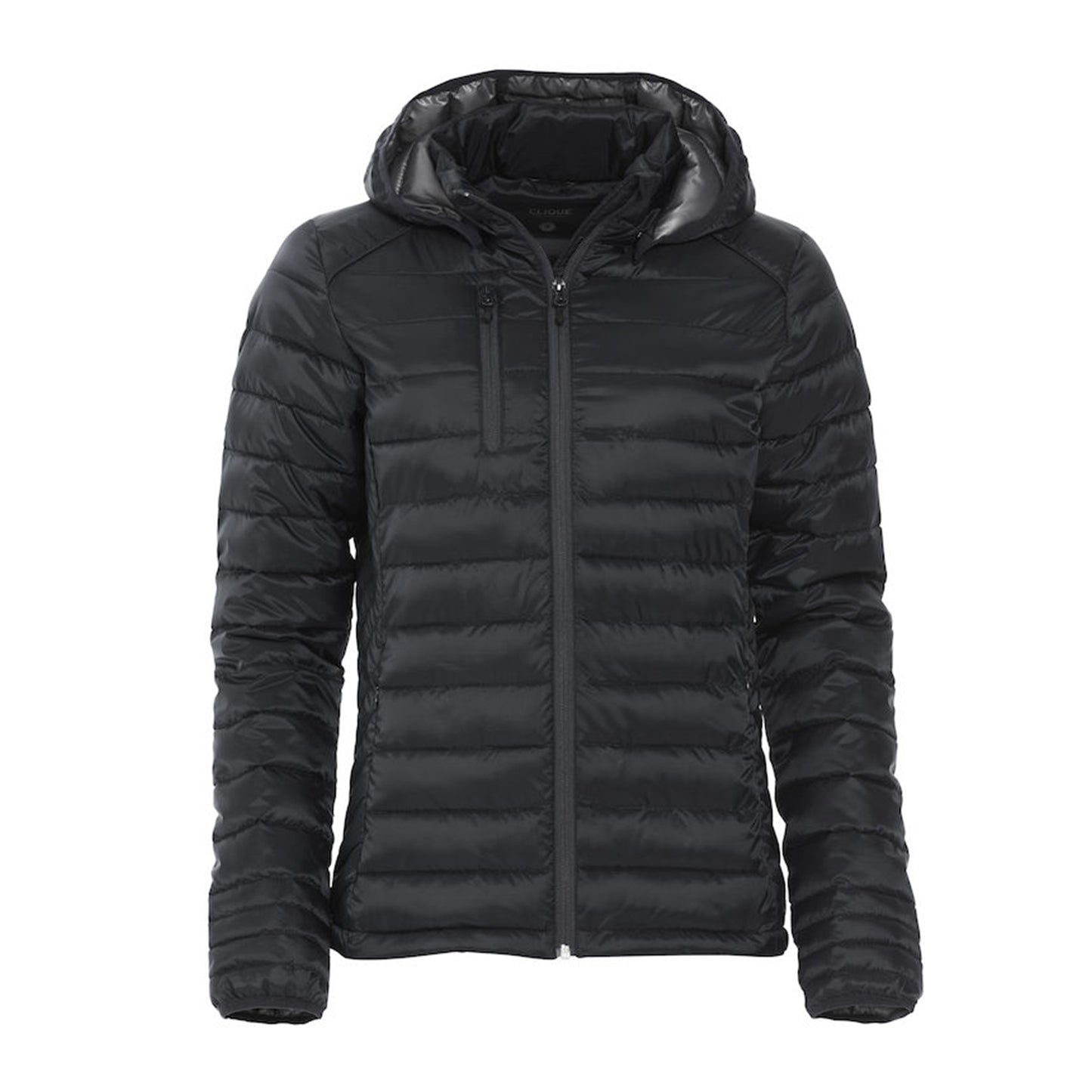 Clique Jas Imitatie Dons Gevoerd Met Capuchon Hudson Dames - van Clique - Nu voor maar €72.95 bij Workwear 2 Day