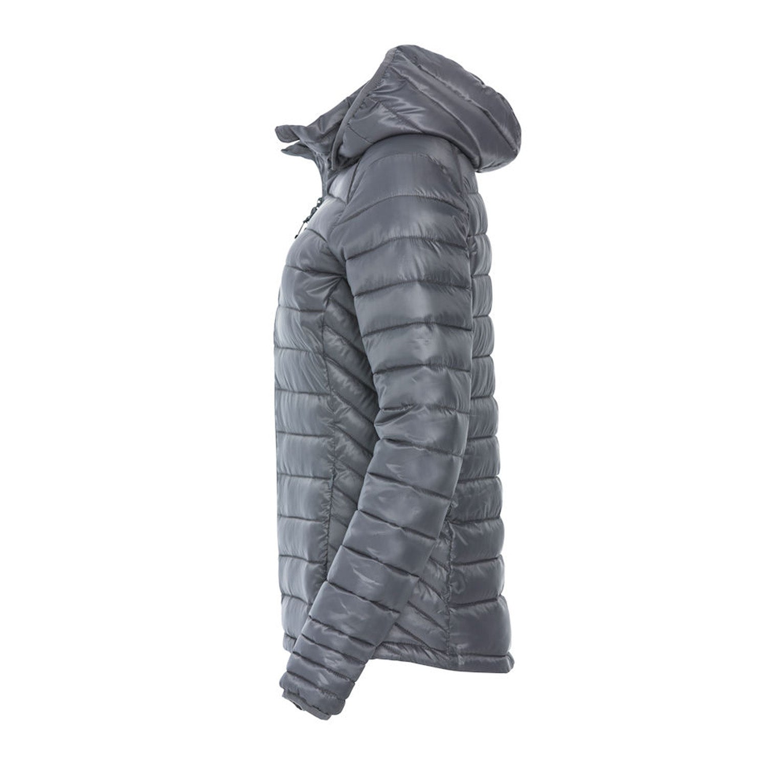 Clique Jas Imitatie Dons Gevoerd met Capuchon Hudson Dames - van Clique - Nu voor maar €72.95 bij Workwear 2 Day