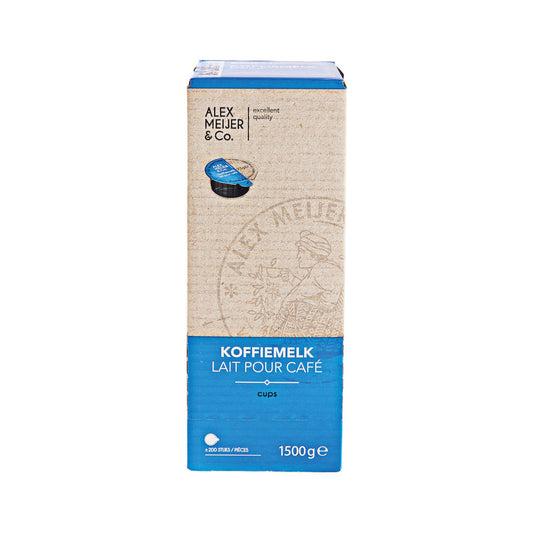 Alex Meijer Koffiemelk Cups Halfvol Doos (200 Stuks) - van Alex Meijer - Nu voor maar €12.95 bij Workwear 2 Day