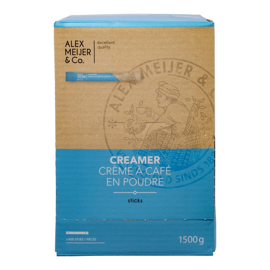 Alex Meijer Koffiemelk Creamersticks Glutenvrij - 600 x 2,5 gram - van Alex Meijer - Nu voor maar €16.95 bij Workwear 2 Day