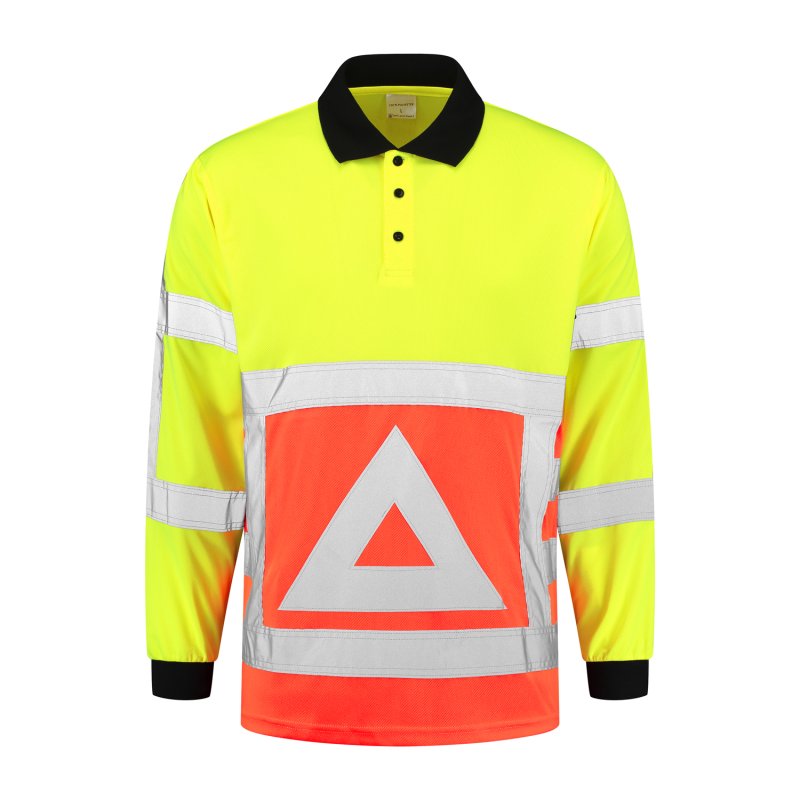 JS Verkeersregelaar Polo Lange mouw RWS - van JS - Nu voor maar €38.66 bij Workwear 2 Day