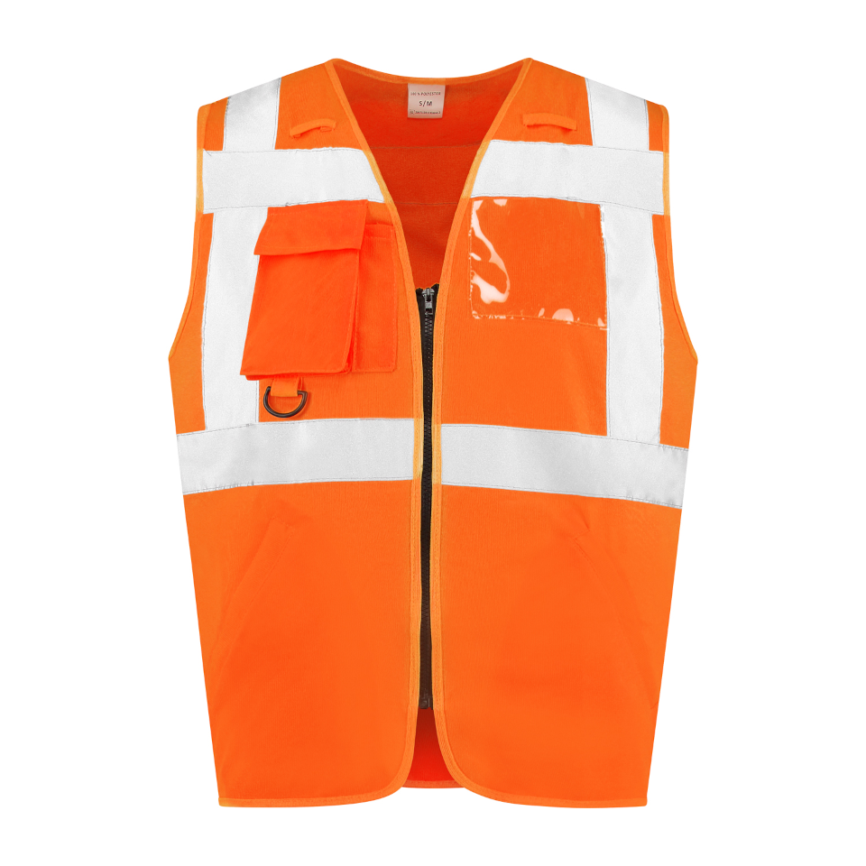JS Veiligheidsvest ritssluiting High Visibility RWS - van JS - Nu voor maar €14.95 bij Workwear 2 Day